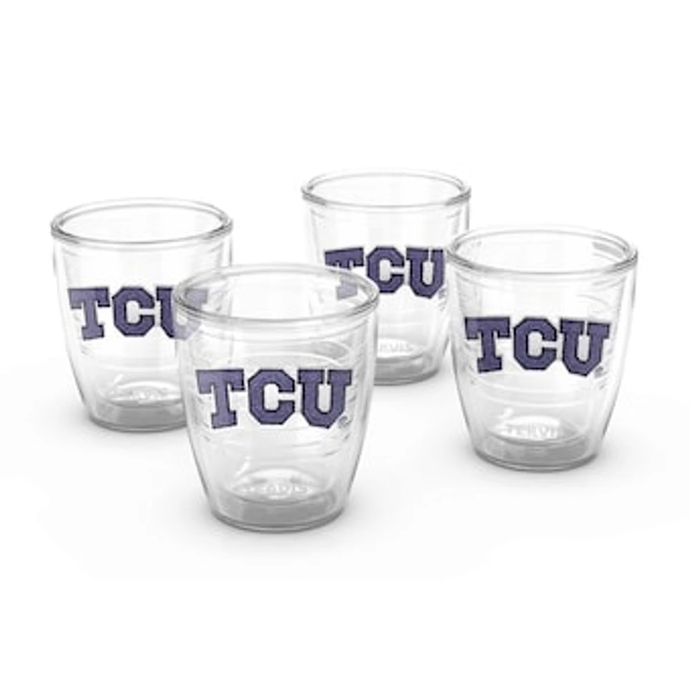 Tervis TCU Horned Frogs 4-Pack 12oz. Emblem Tumbler Set