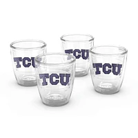 Tervis TCU Horned Frogs 4-Pack 12oz. Emblem Tumbler Set