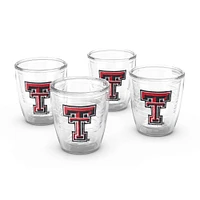 Tervis Texas Tech Red Raiders 4-Pack 12oz. Emblem Tumbler Set