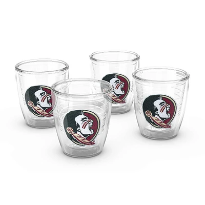 Tervis Florida State Seminoles 4-Pack 12oz. Emblem Tumbler Set