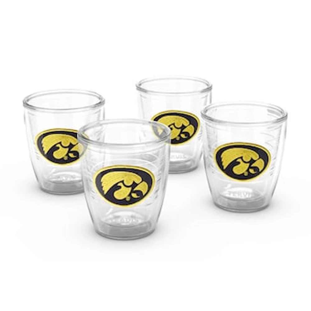 Tervis Iowa Hawkeyes 4-Pack 12oz. Emblem Tumbler Set