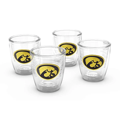 Tervis Iowa Hawkeyes 4-Pack 12oz. Emblem Tumbler Set