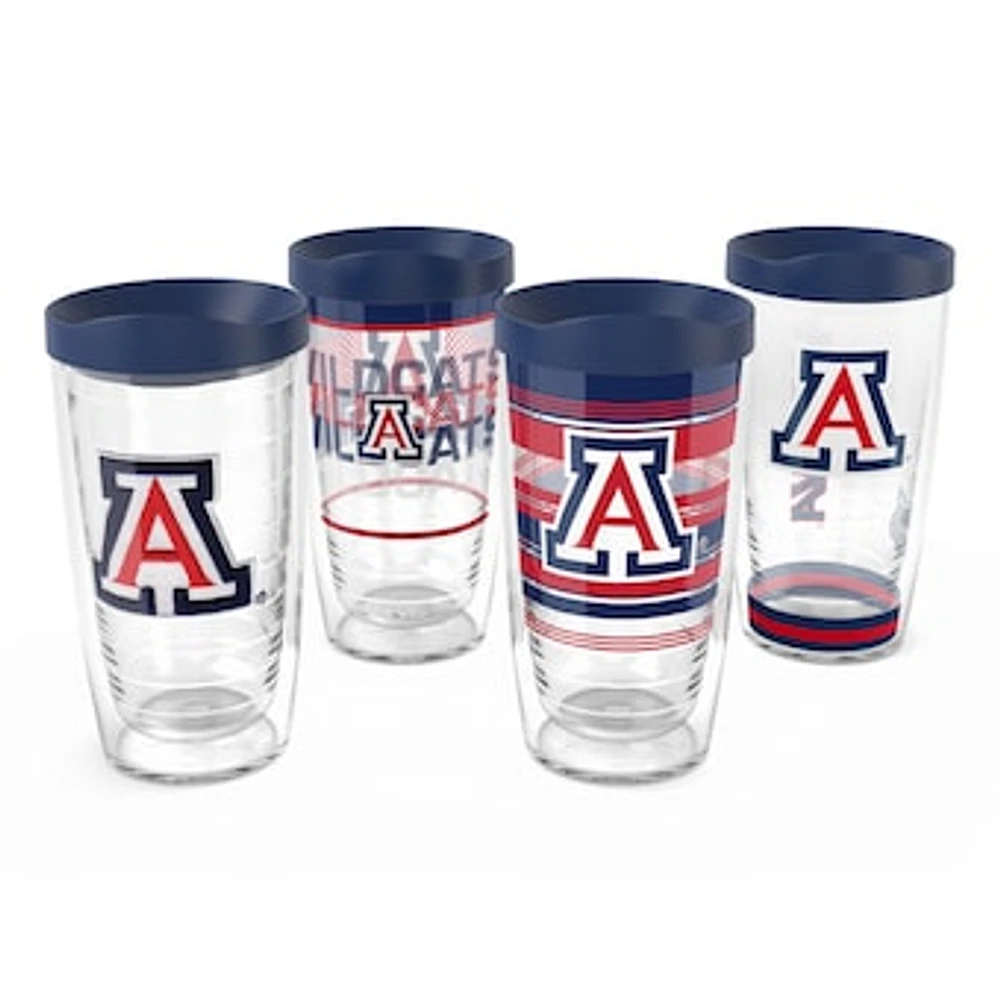 Tervis Arizona Wildcats Four-Pack 16oz. Classic Tumbler Set