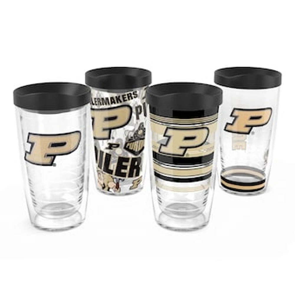 Tervis Purdue Boilermakers Four-Pack 16oz. Classic Tumbler Set