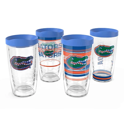 Tervis Florida Gators Four-Pack 16oz. Classic Tumbler Set