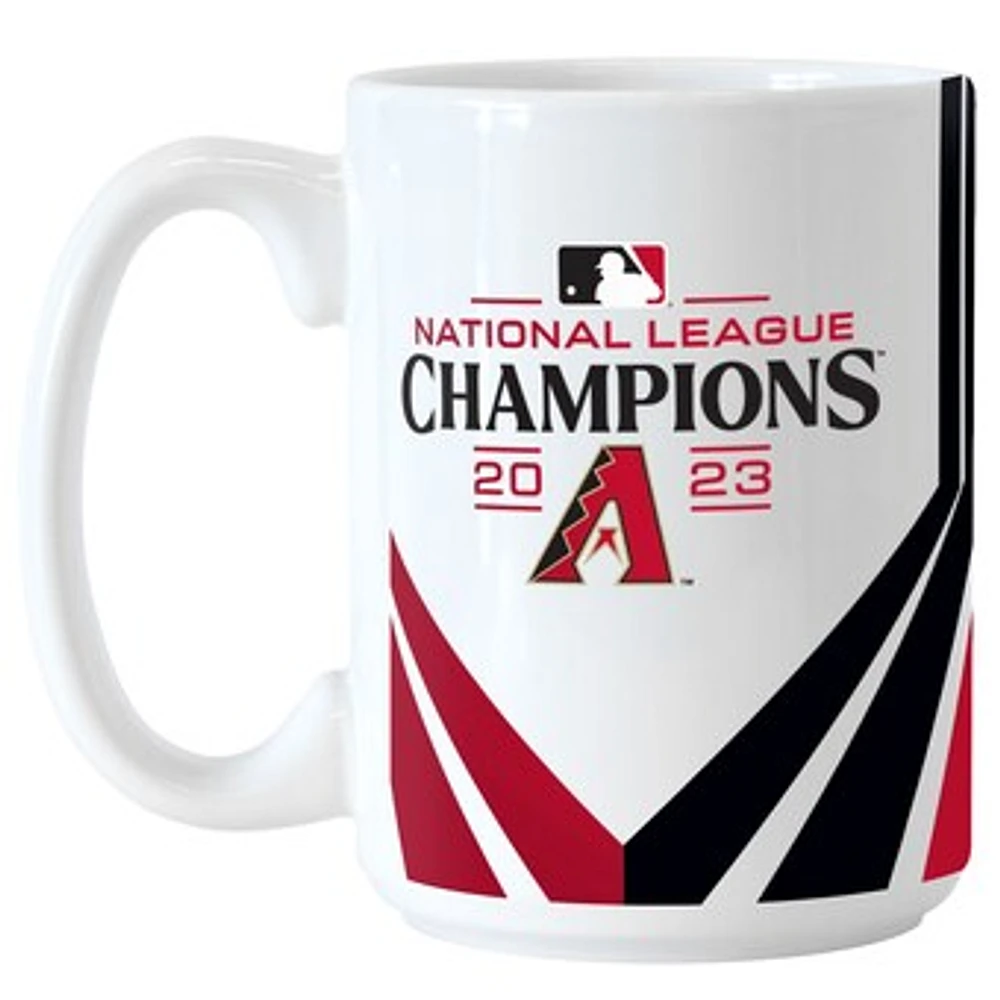 Arizona Diamondbacks 2023 National League Champions 15oz. Roster Sublimated Mug