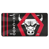 WinCraft  Chicago Bulls 2023/24 City Edition Laser Cut Acrylic License Plate