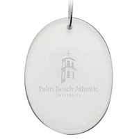 Palm Beach Atlantic Sailfish 2.75'' x 3.75'' Glass Oval Ornament