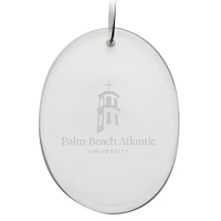 Palm Beach Atlantic Sailfish 2.75'' x 3.75'' Glass Oval Ornament