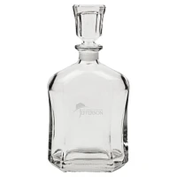 Jefferson Community College Cannoneers 23.75oz. Crystal Whisky Decanter
