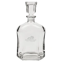 Madisonville Community College 23.75oz. Crystal Whisky Decanter