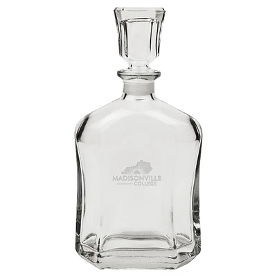 Madisonville Community College 23.75oz. Crystal Whisky Decanter