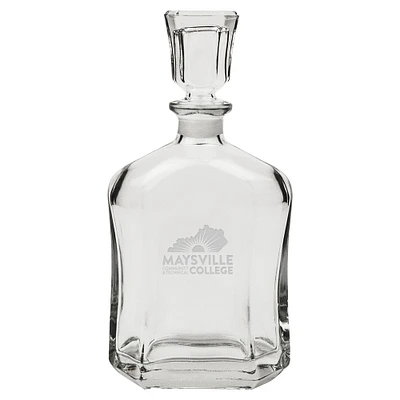 Maysville Community and Technical College 23.75oz. Crystal Whisky Decanter