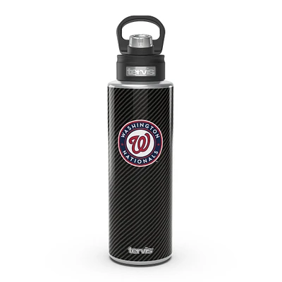 Tervis Washington Nationals 40oz. Carbon Fiber Wide Mouth Water Bottle