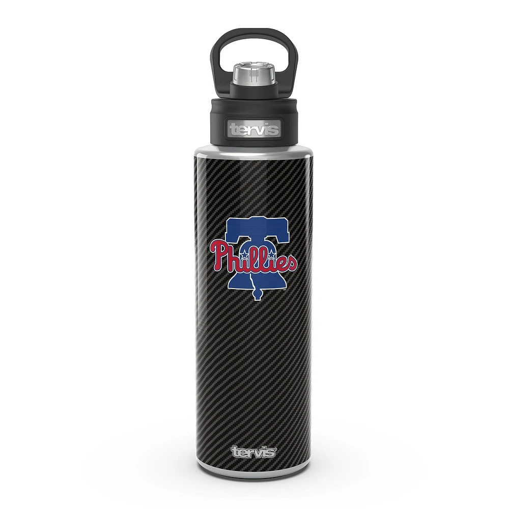 Tervis Philadelphia Phillies 40oz. Carbon Fiber Wide Mouth Water Bottle