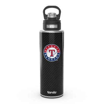 Tervis Texas Rangers 40oz. Carbon Fiber Wide Mouth Water Bottle