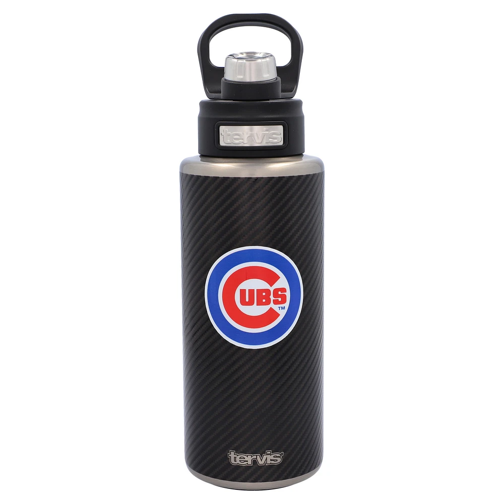 Tervis Chicago Cubs 32oz. Carbon Fiber Wide Mouth Bottle