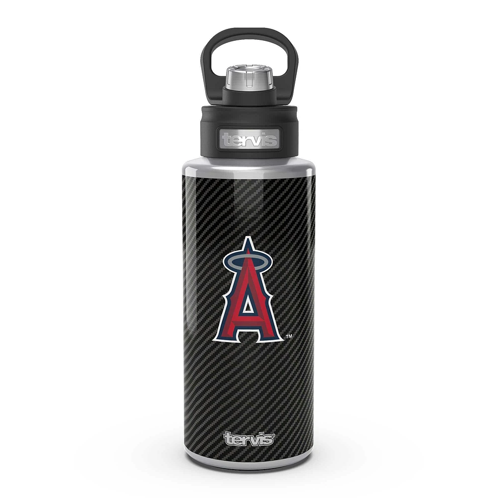 Tervis Los Angeles Angels 32oz. Carbon Fiber Wide Mouth Bottle