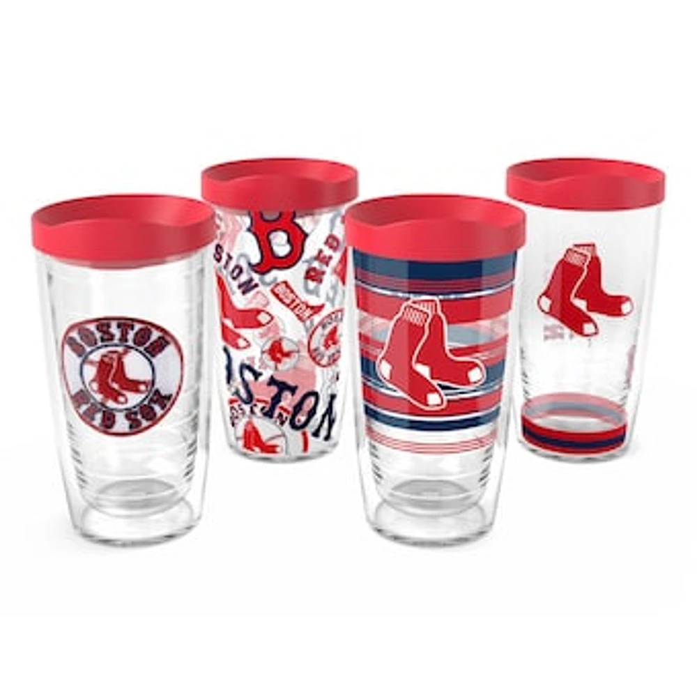 Tervis Boston Red Sox Four-Pack 16oz. Classic Tumbler Set