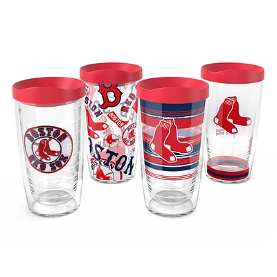 Tervis Boston Red Sox Four-Pack 16oz. Classic Tumbler Set