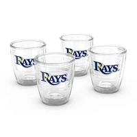 Tervis Tampa Bay Rays Four-Pack 12oz. Emblem Tumbler Set