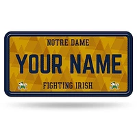 Notre Dame Fighting Irish 6" x 12" Personalized License Plate