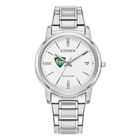 Women's Citizen Watch  Silver Hobart & William Smith Colleges Eco-Drive White Dial Stainless Steel Watch