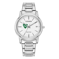 Women's Citizen Watch  Silver Hobart & William Smith Colleges Eco-Drive White Dial Stainless Steel Watch