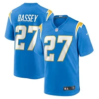 Men's Nike Essang Bassey  Powder Blue Los Angeles Chargers Game Jersey