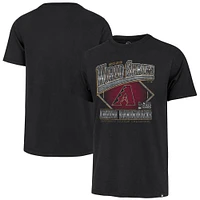 Men's '47 Black Arizona Diamondbacks 2023 World Series Franklin T-Shirt