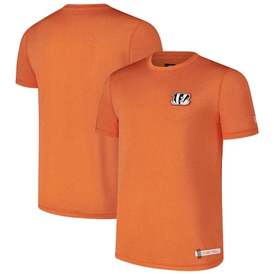 Men's New Era Heather Orange Cincinnati Bengals 2024 NFL Training Camp T-Shirt