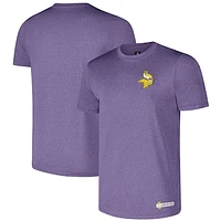 Men's New Era Heather Purple Minnesota Vikings 2024 NFL Training Camp T-Shirt