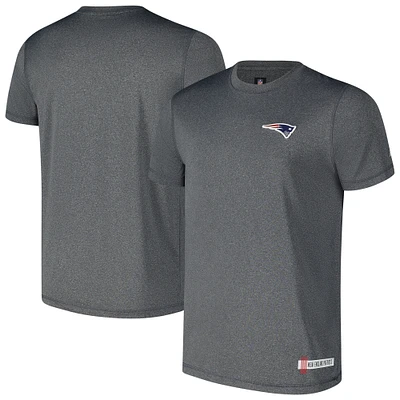 Men's New Era Heather Navy England Patriots 2024 NFL Training Camp T-Shirt