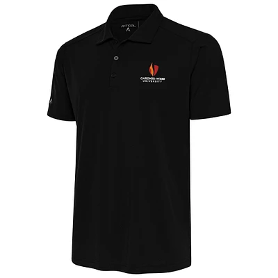 Men's Antigua  Black Gardner-Webb Bulldogs Tribute Polo