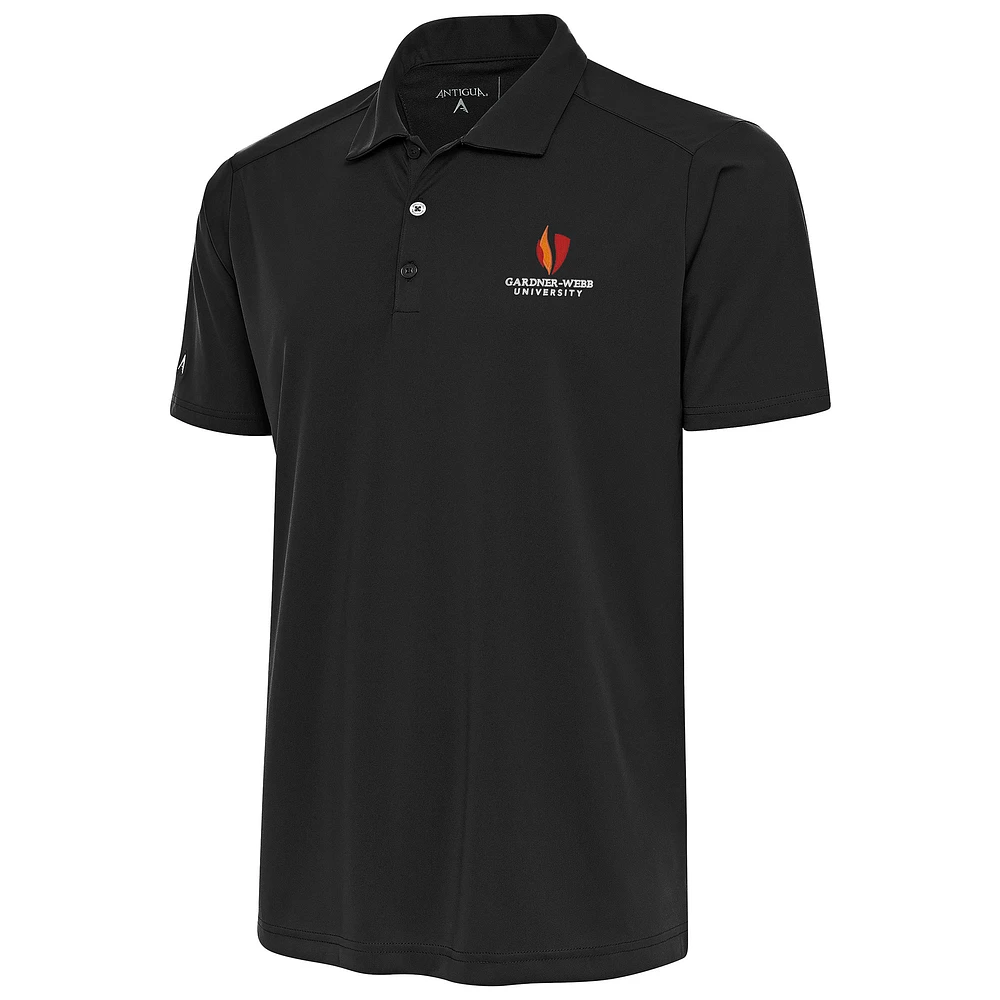 Men's Antigua Charcoal Gardner-Webb Bulldogs Tribute Polo