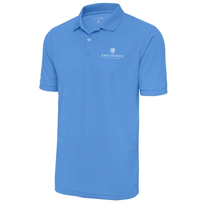 Men's Antigua Light Blue Johns Hopkins Jays Legacy Pique Polo