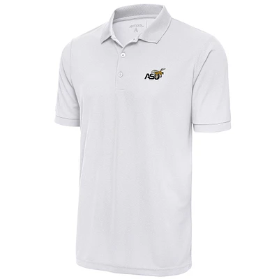 Men's Antigua  White Alabama State Hornets Legacy Pique Polo