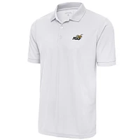 Men's Antigua  White Alabama State Hornets Legacy Pique Polo