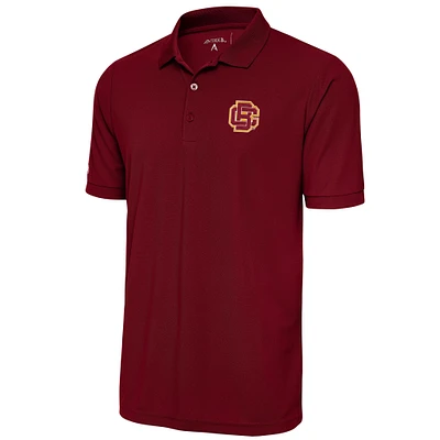 Men's Antigua Maroon Bethune-Cookman Wildcats Legacy Pique Polo