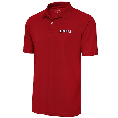 Men's Antigua  Red Dallas Baptist Patriots Big & Tall Legacy Pique Polo