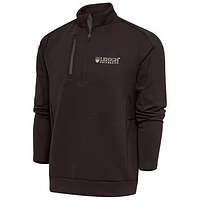 Men's Antigua  Brown Lehigh Mountain Hawks Generation Quarter-Zip Pullover Top