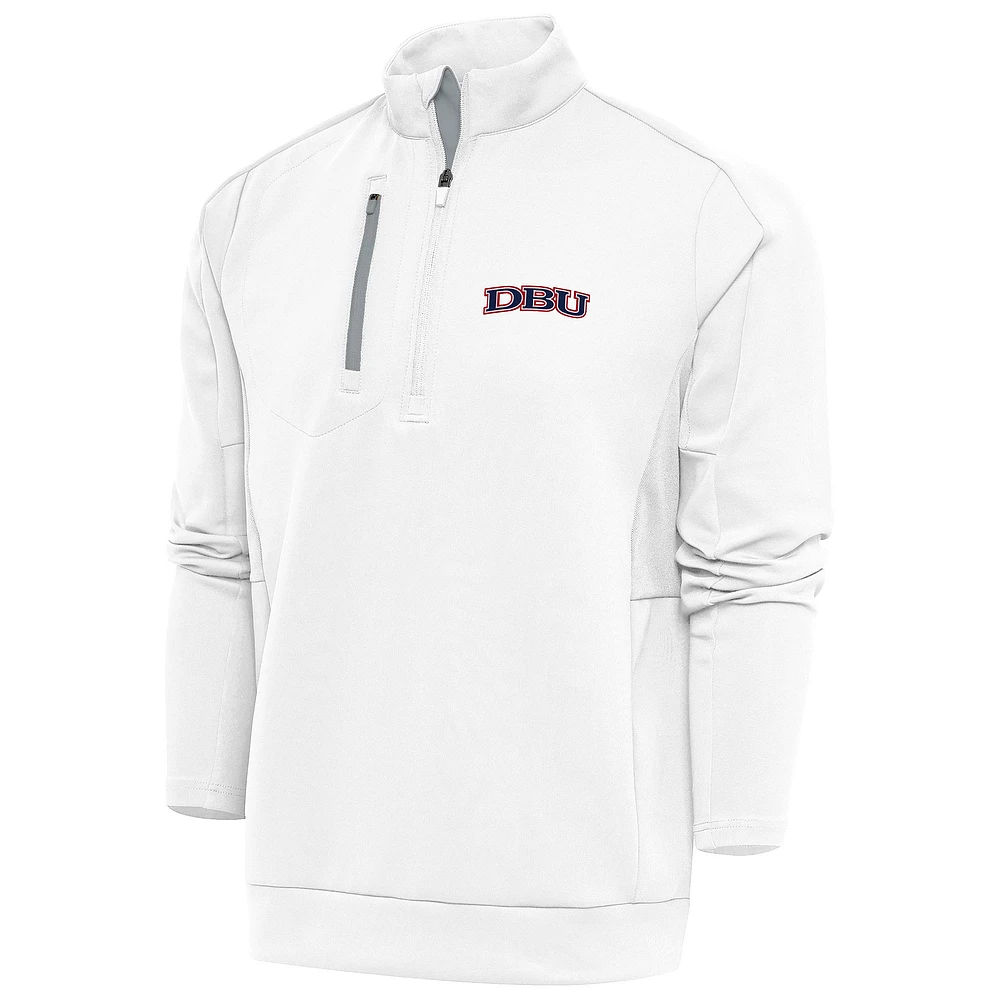 Men's Antigua Dallas Baptist Patriots Generation Quarter-Zip Pullover Top