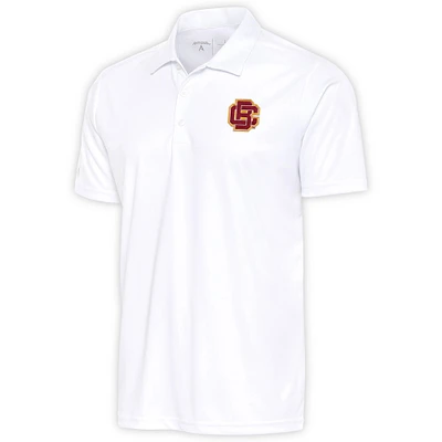 Men's Antigua  White Bethune-Cookman Wildcats Big & Tall Tribute Polo