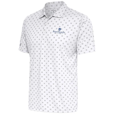 Men's Antigua  White Johns Hopkins Blue Jays Spark Polo