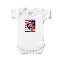 Newborn & Infant Chad Jake White Florida Panthers Bodysuit