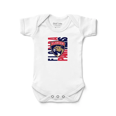 Newborn & Infant Chad Jake White Florida Panthers Bodysuit