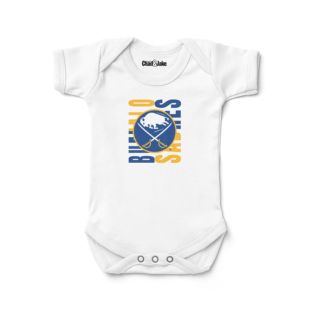 Newborn & Infant Chad Jake White Buffalo Sabres Bodysuit