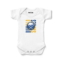 Newborn & Infant Chad Jake White Buffalo Sabres Bodysuit