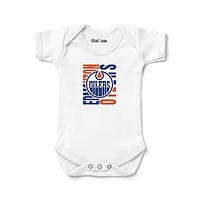 Newborn & Infant Chad Jake White Edmonton Oilers Bodysuit