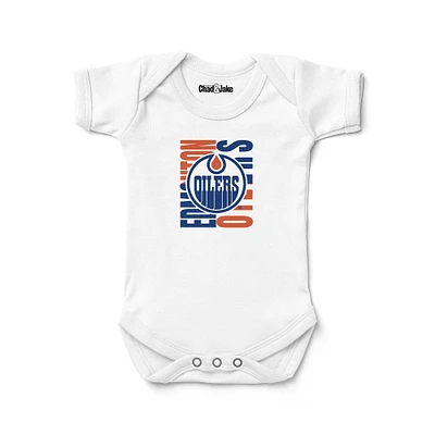 Newborn & Infant Chad Jake White Edmonton Oilers Bodysuit